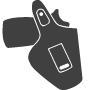 5.11 59505-019 Black Firearm Belts / Holsters