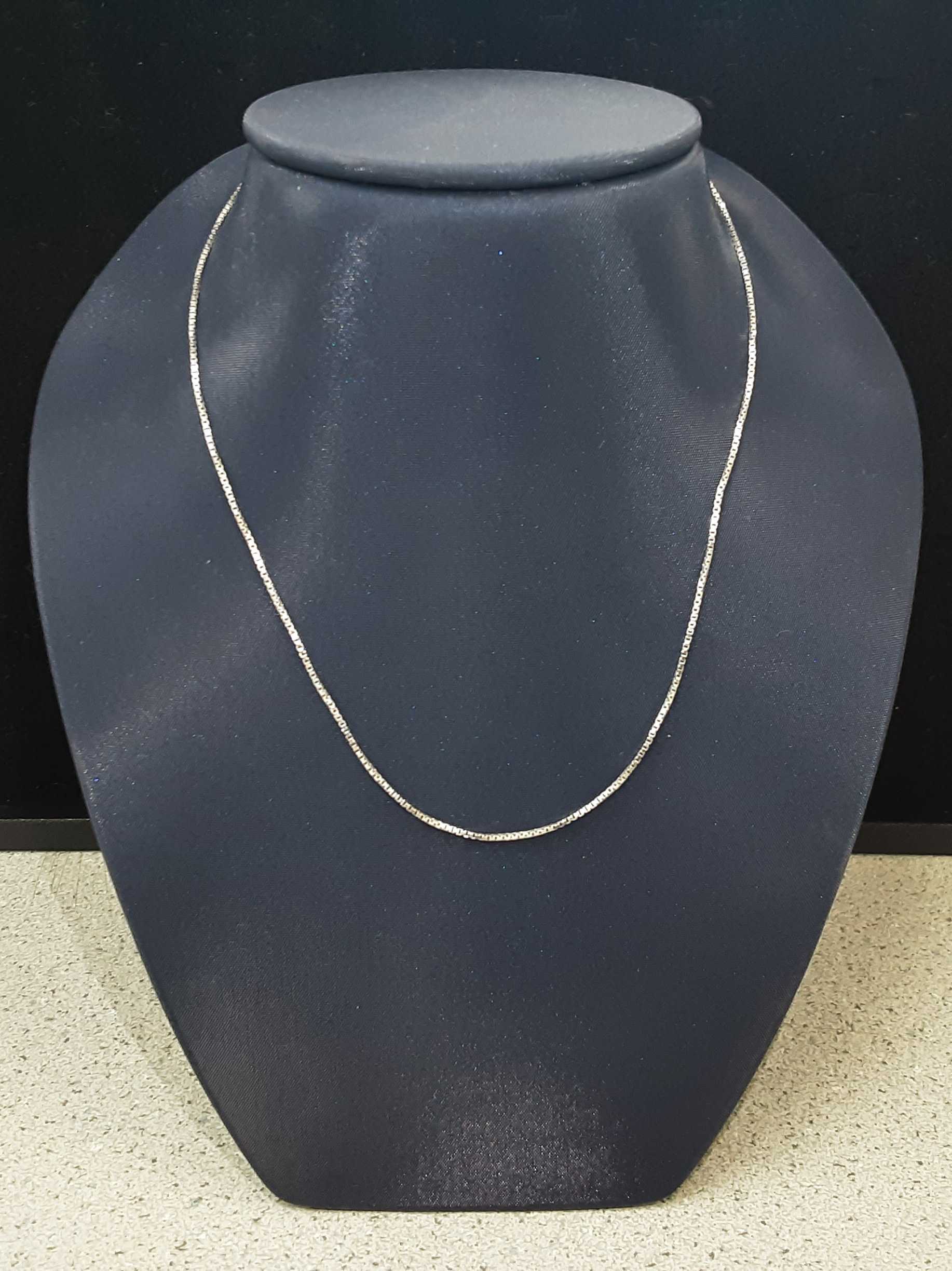 Box Chain - Silver 1.8 grams 9 inch