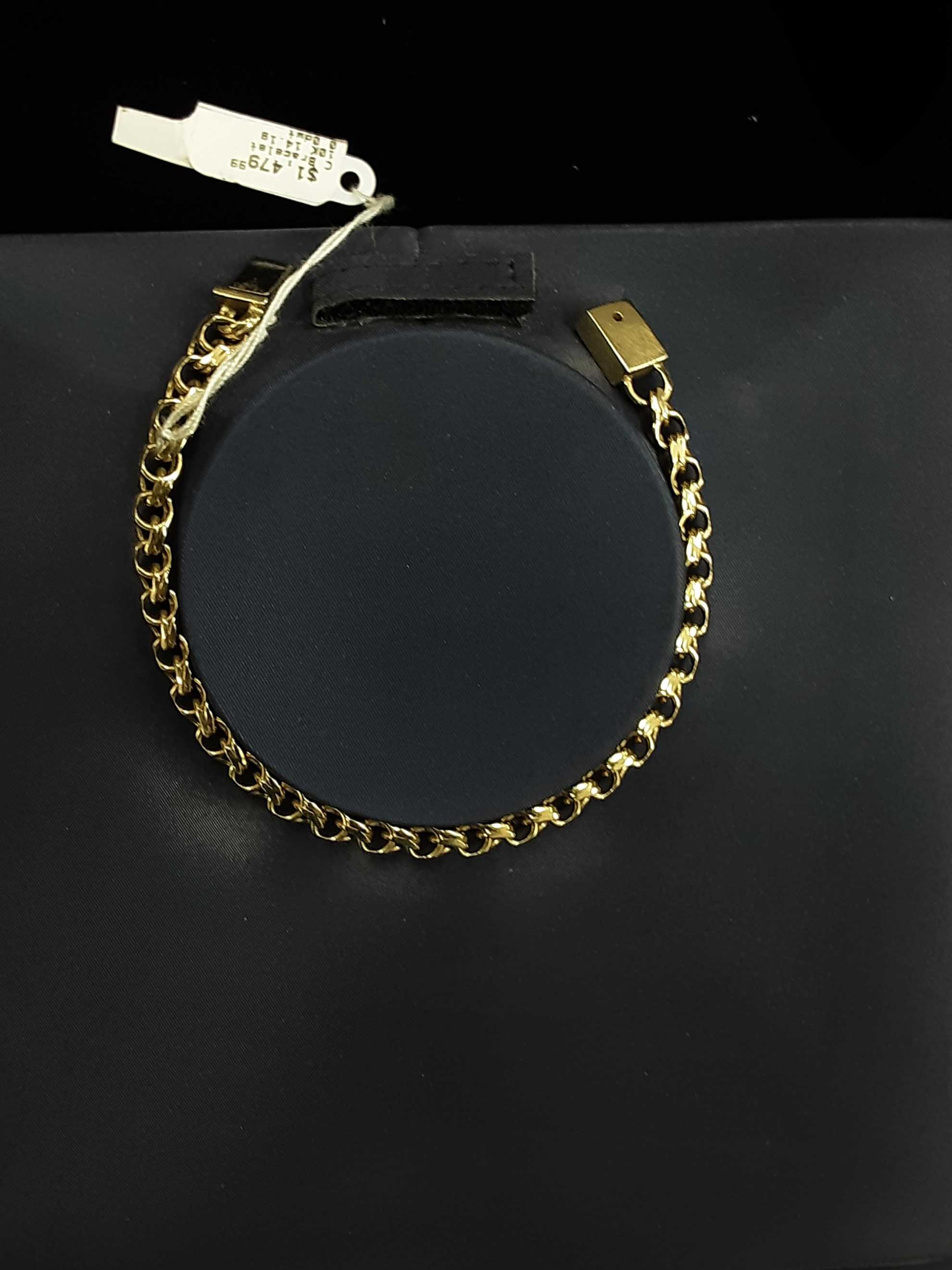 Bracelet - Yellow Gold 10k (.417) 14.1 grams 7 inch