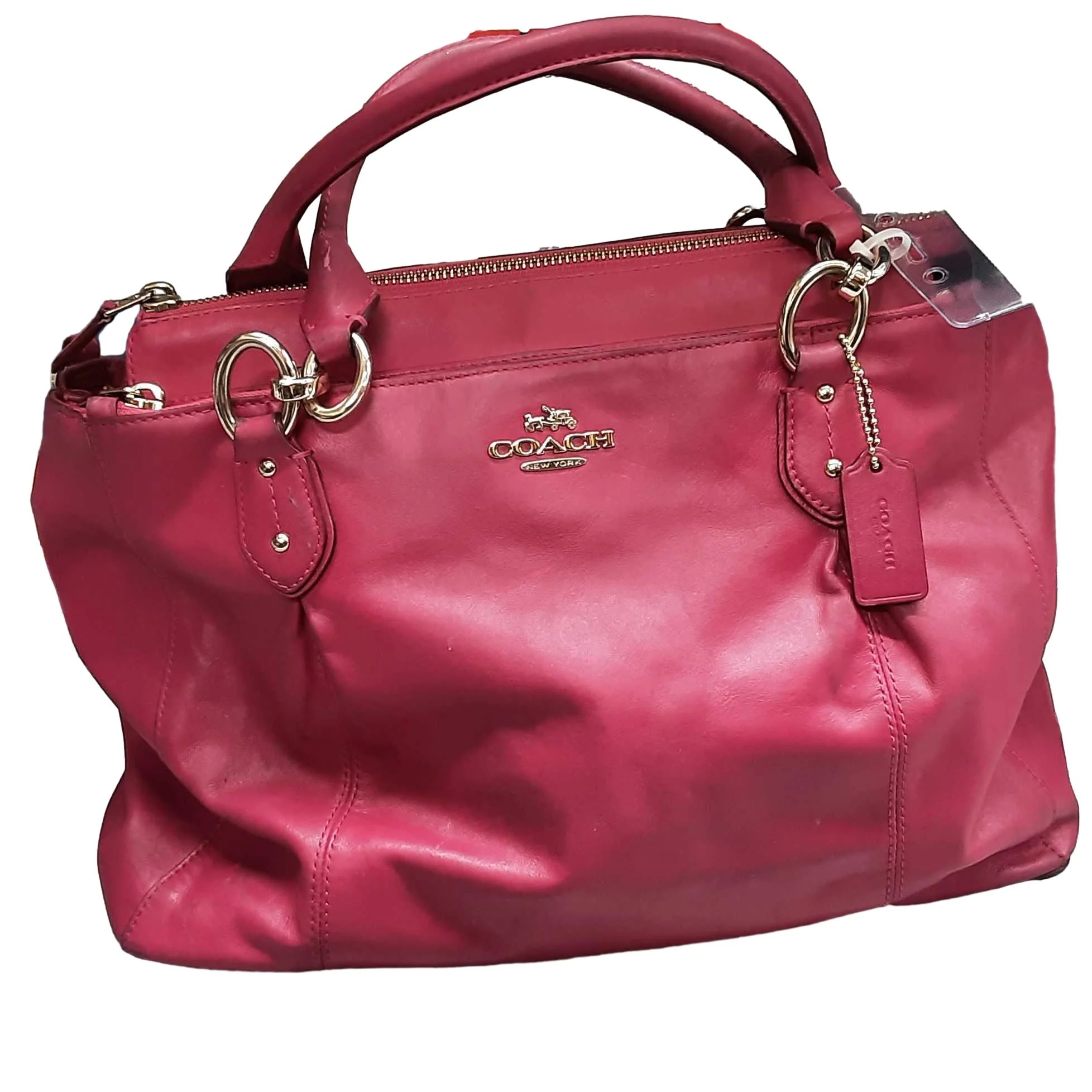Coach Hot Pink Purse Pink Purse / Handbag