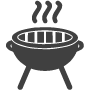 Coleman Instastart Red Gas Grill / Smoker