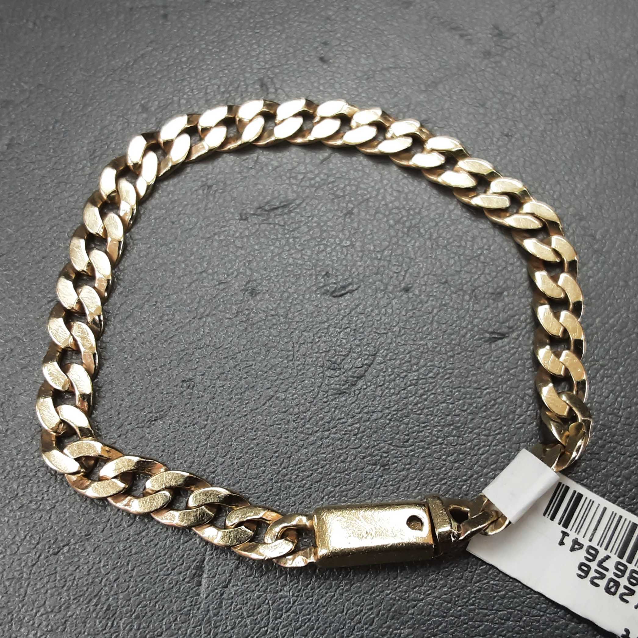 Cuban Link Bracelet - Yellow Gold 10k (.417) 4.8 grams 4 inch
