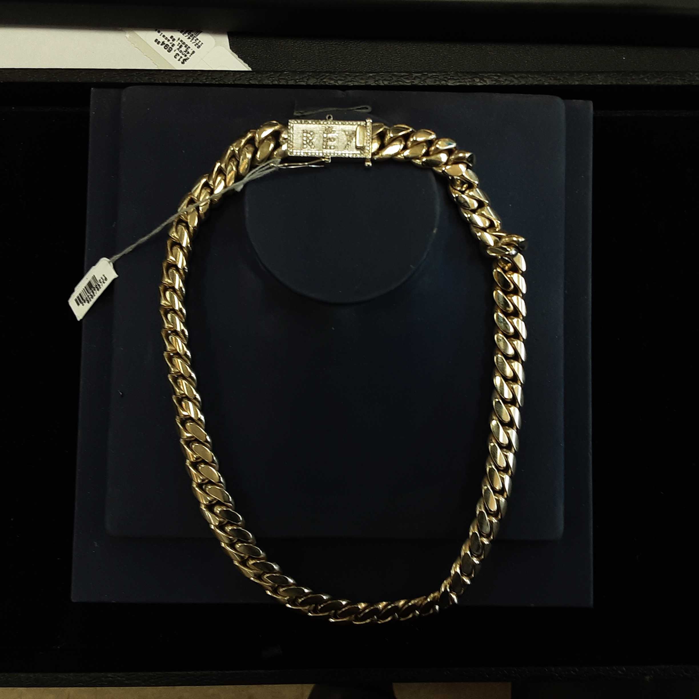 Cuban Link Chain - Yellow Gold 10k (.417) 187.4 grams 18 inch