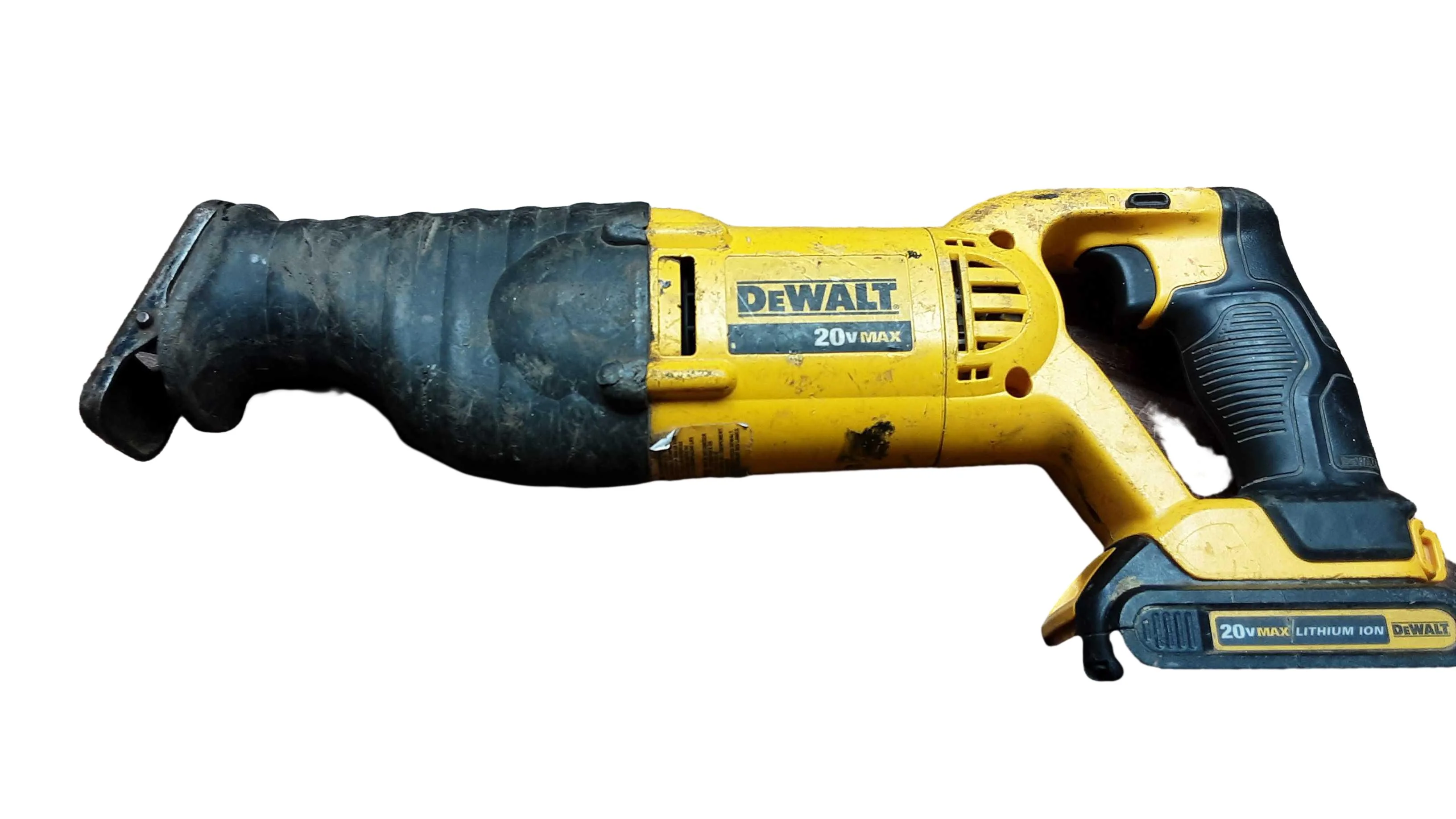 Dewalt Dcs381 Yellow Cordless Reciprocating Saw