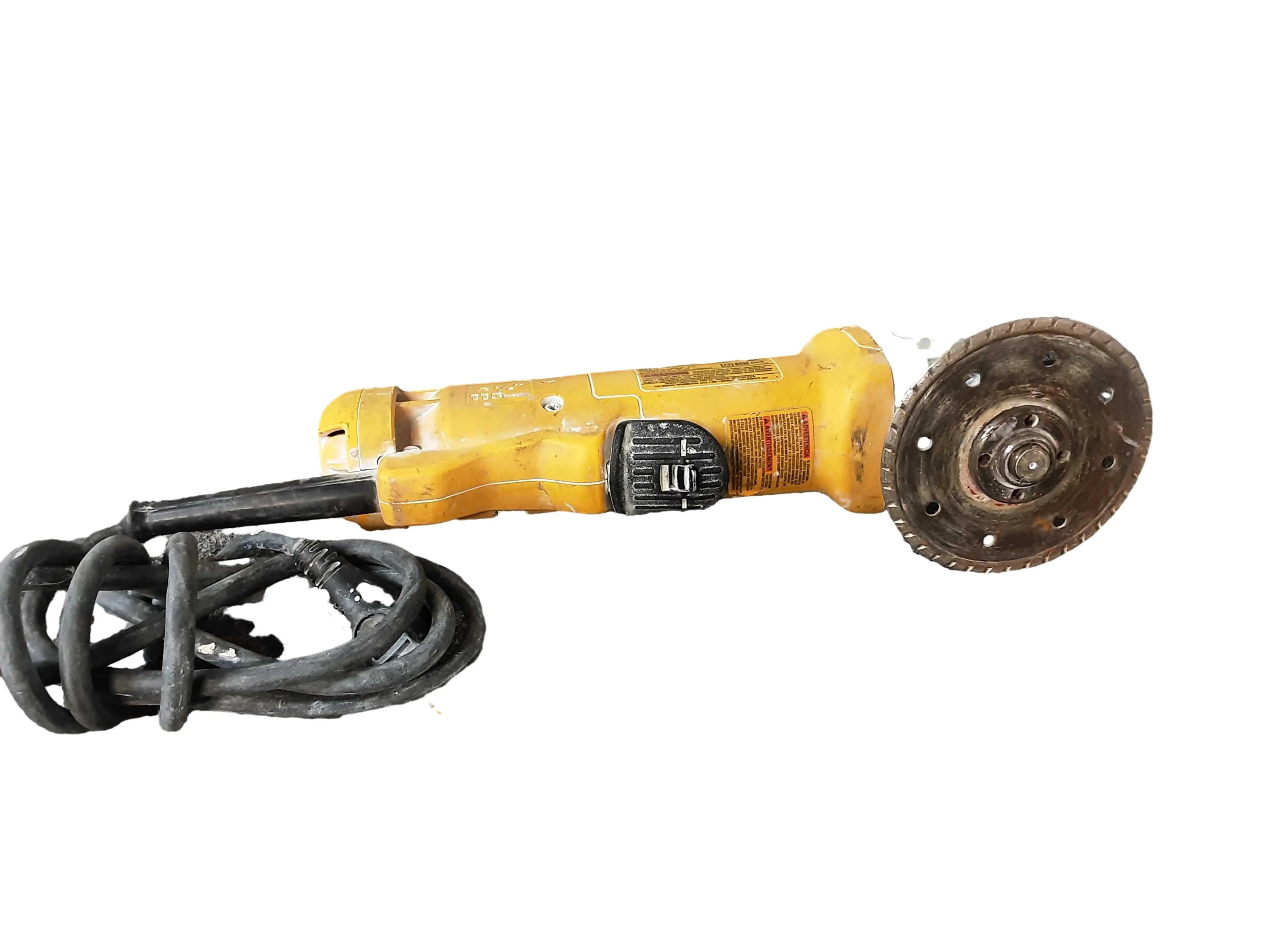 Dewalt Dwe402 Yellow Corded Grinder