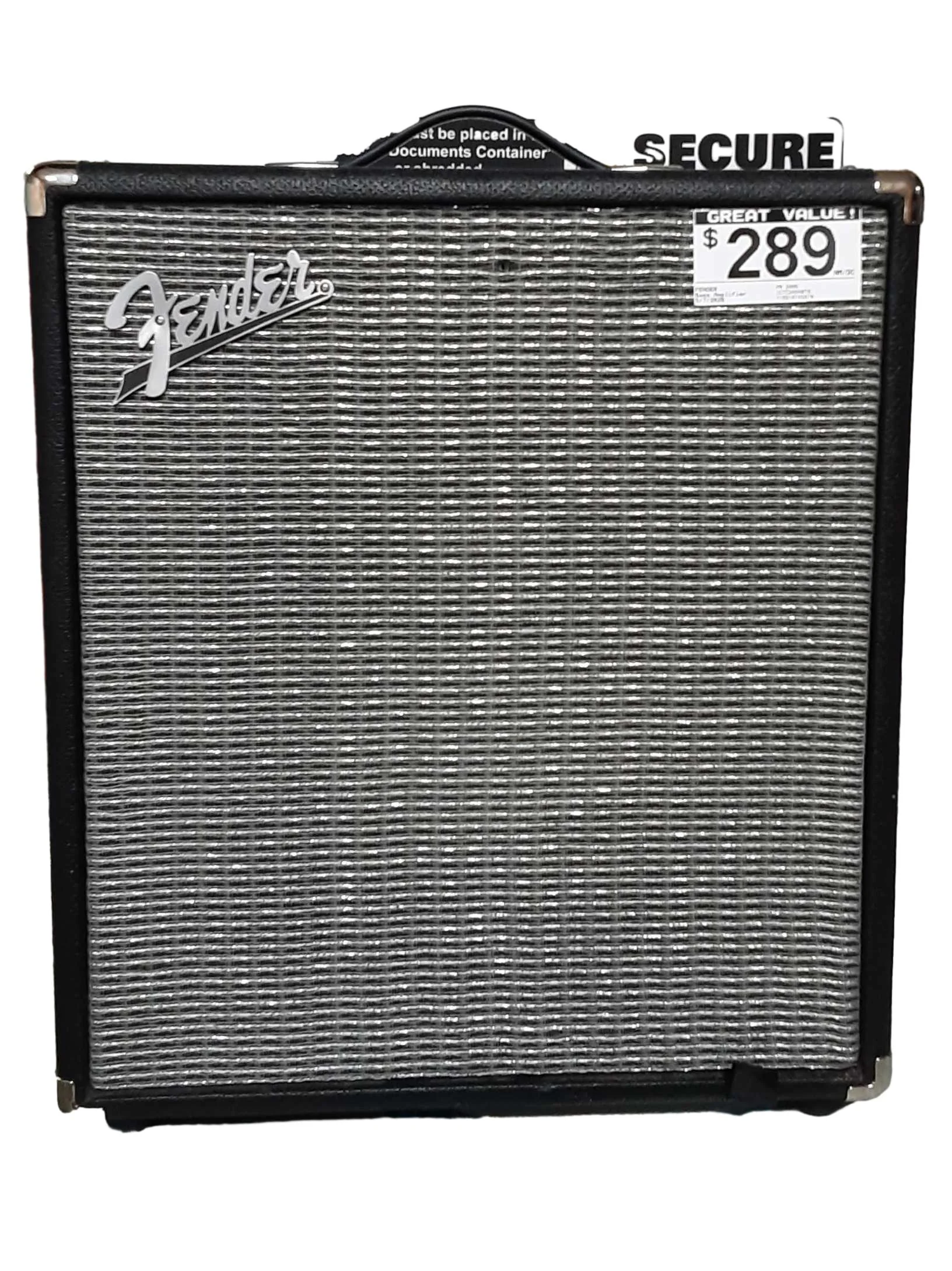 Fender Pr 2465 Black Bass Amplifier
