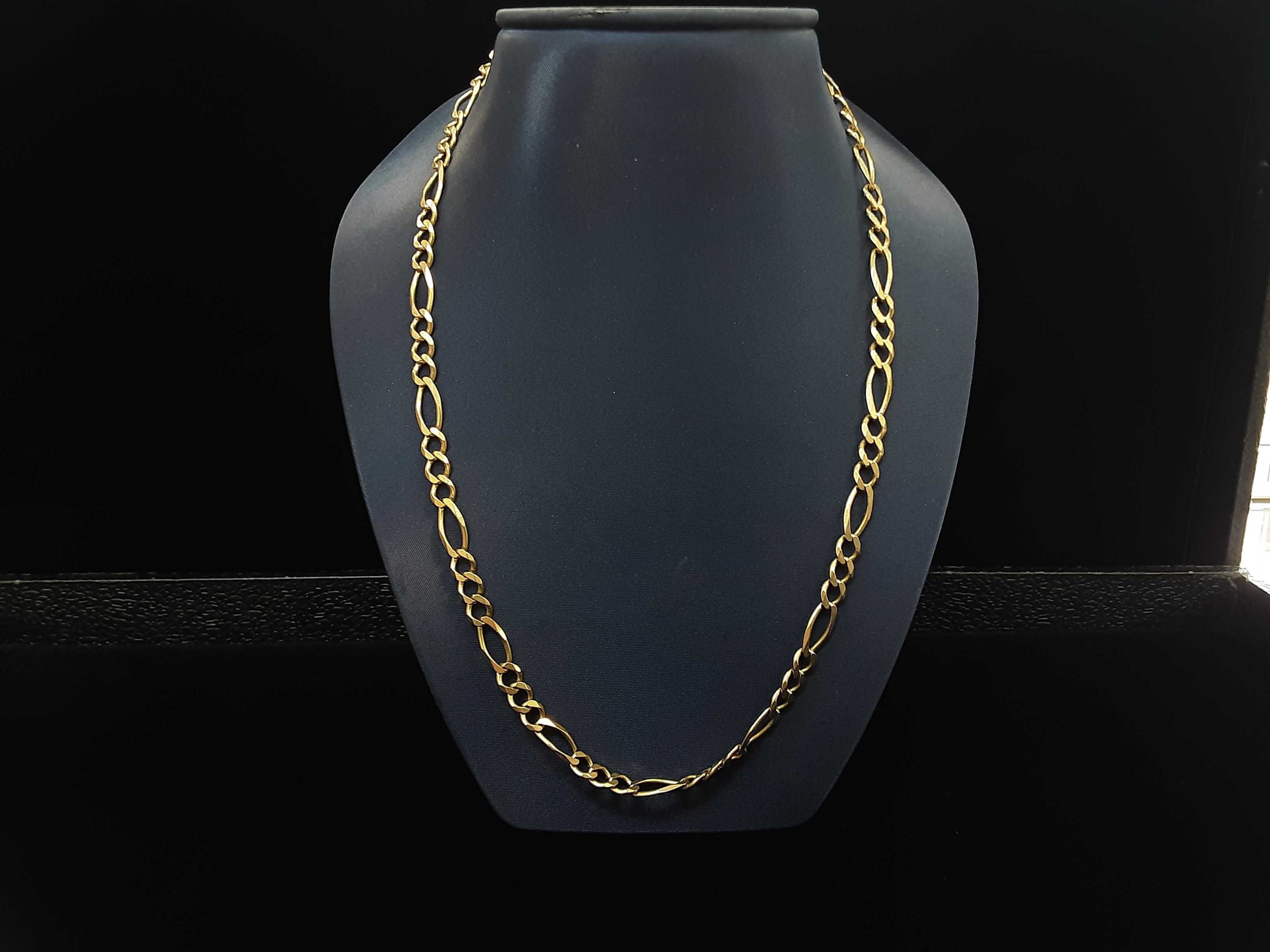 Figaro Chain - Yellow Gold 10k (.417) 24.2 grams 22 inch