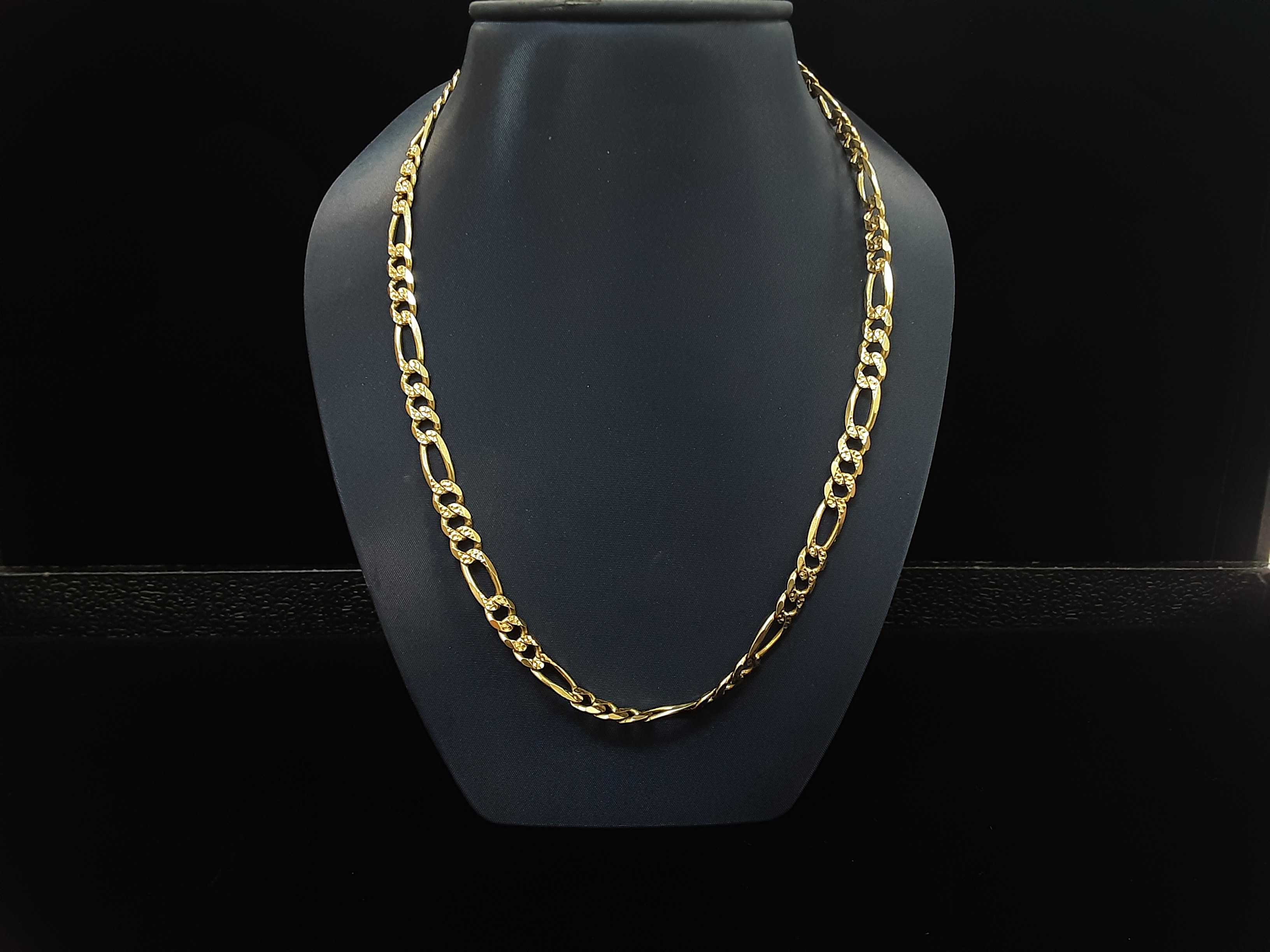 Figaro Chain - Yellow Gold 14k (.585) 29.9 grams 20 inch