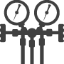 Ge Ahtc05aaq2 A/C Gauge