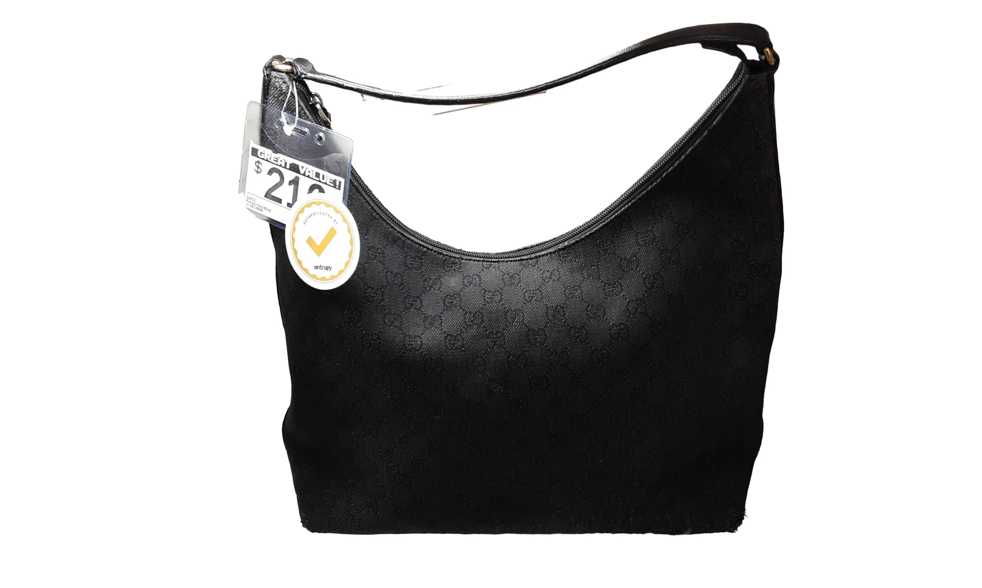 Gucci Black Gg Black Purse / Handbag
