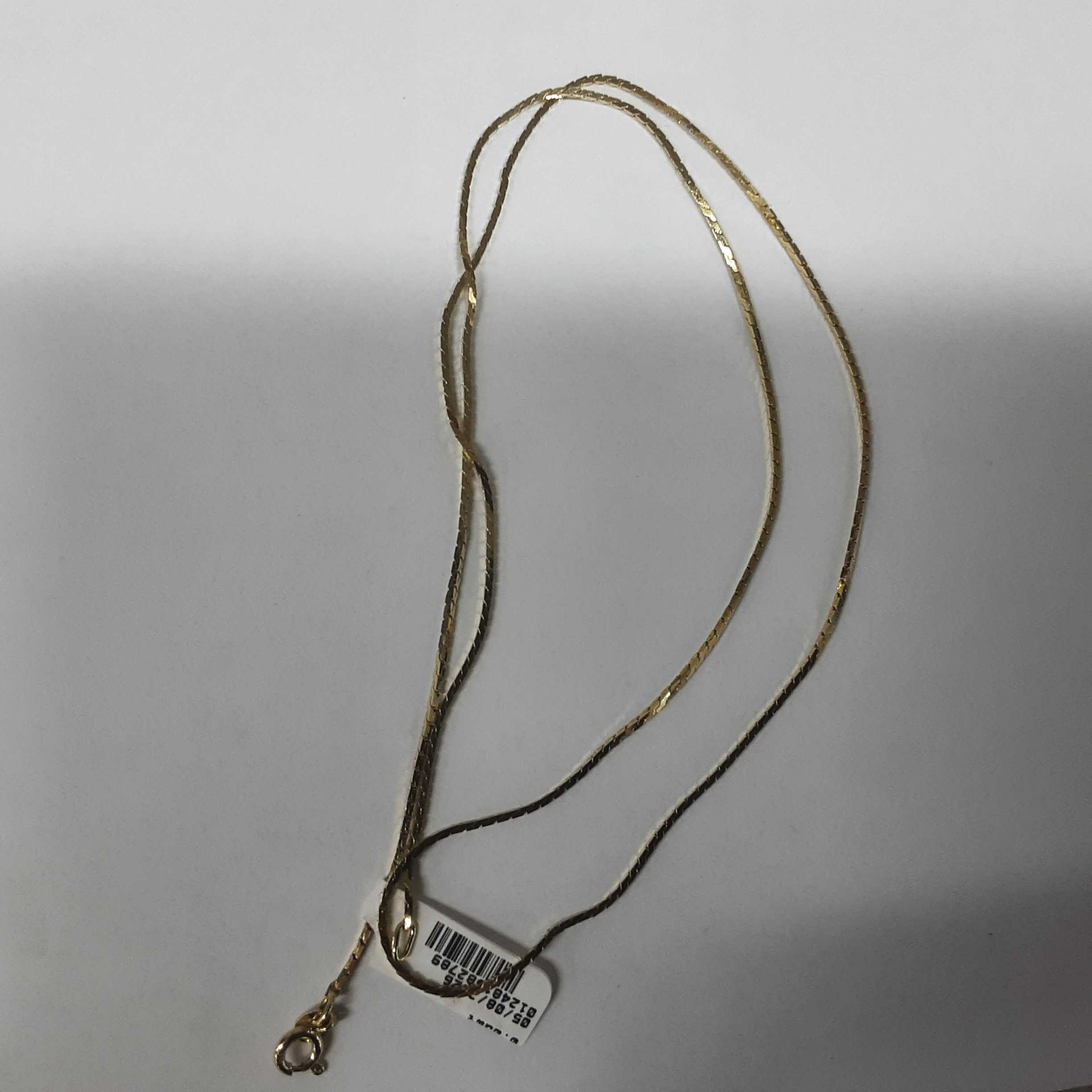 Herringbone Chain - Yellow Gold 14k (.585) 6.9 grams 20 inch