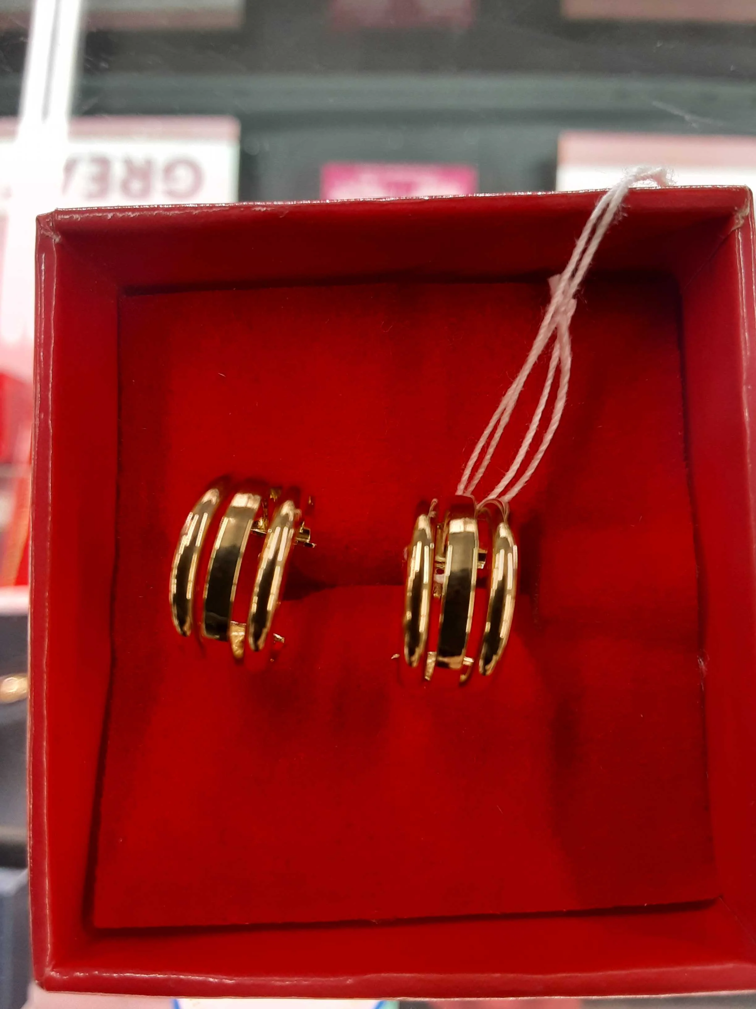 Hoop Earrings - Yellow Gold 10k (.417) 1.3 grams