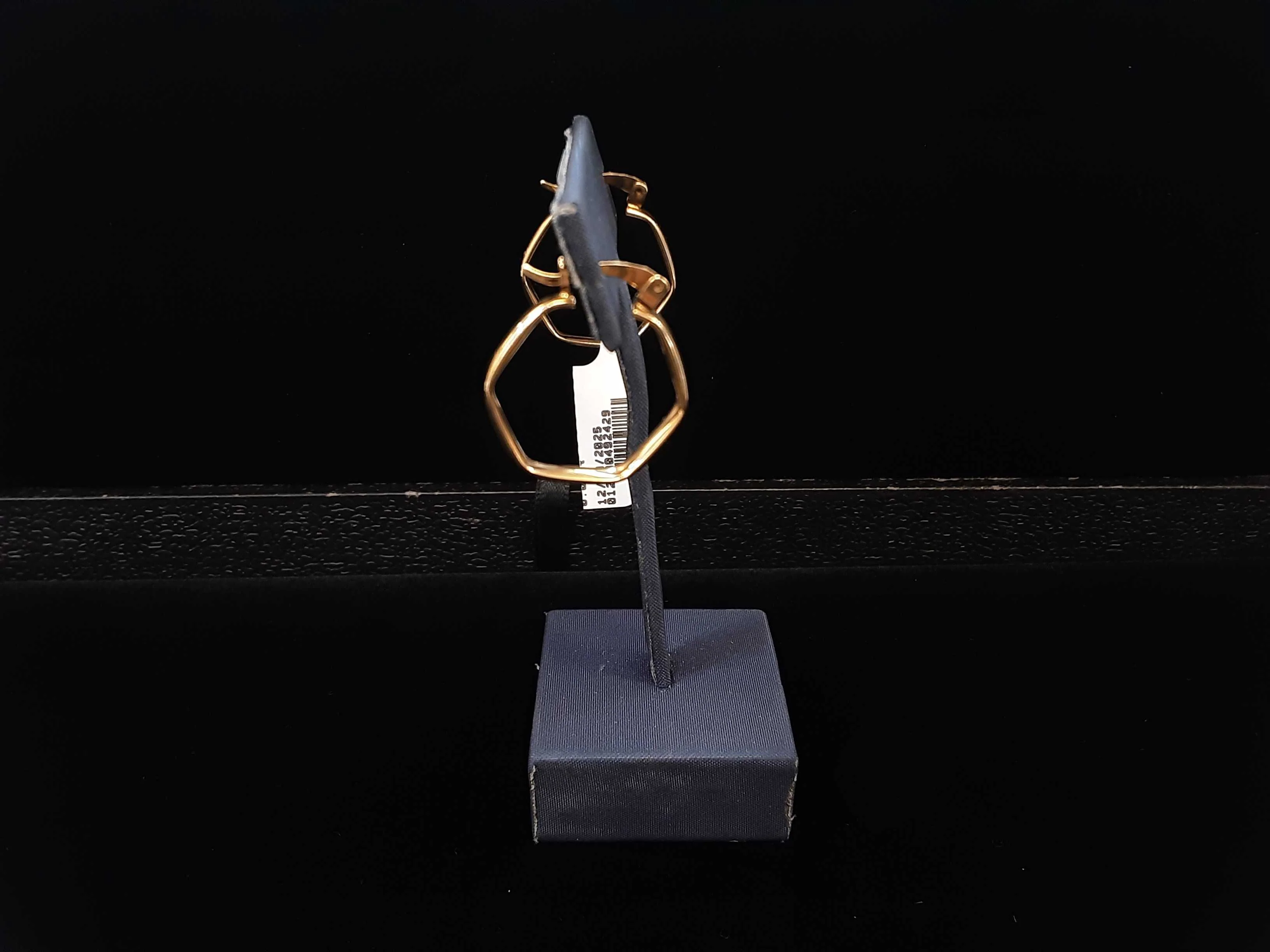 Hoop Earrings - Yellow Gold 10k (.417) 2.9 grams - Image 2