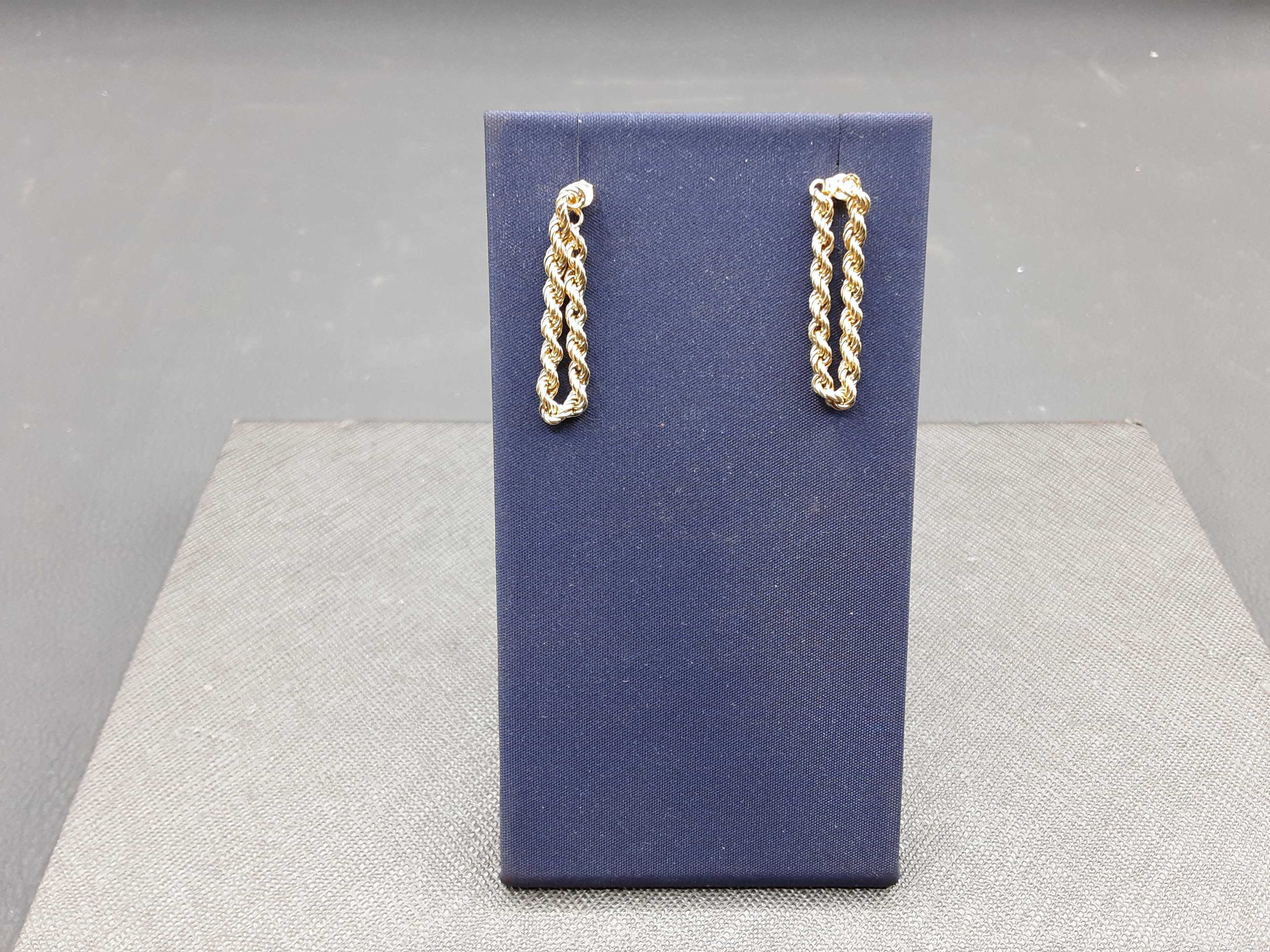 Jacket Earrings - Yellow Gold 10k (.417) 0.8 grams