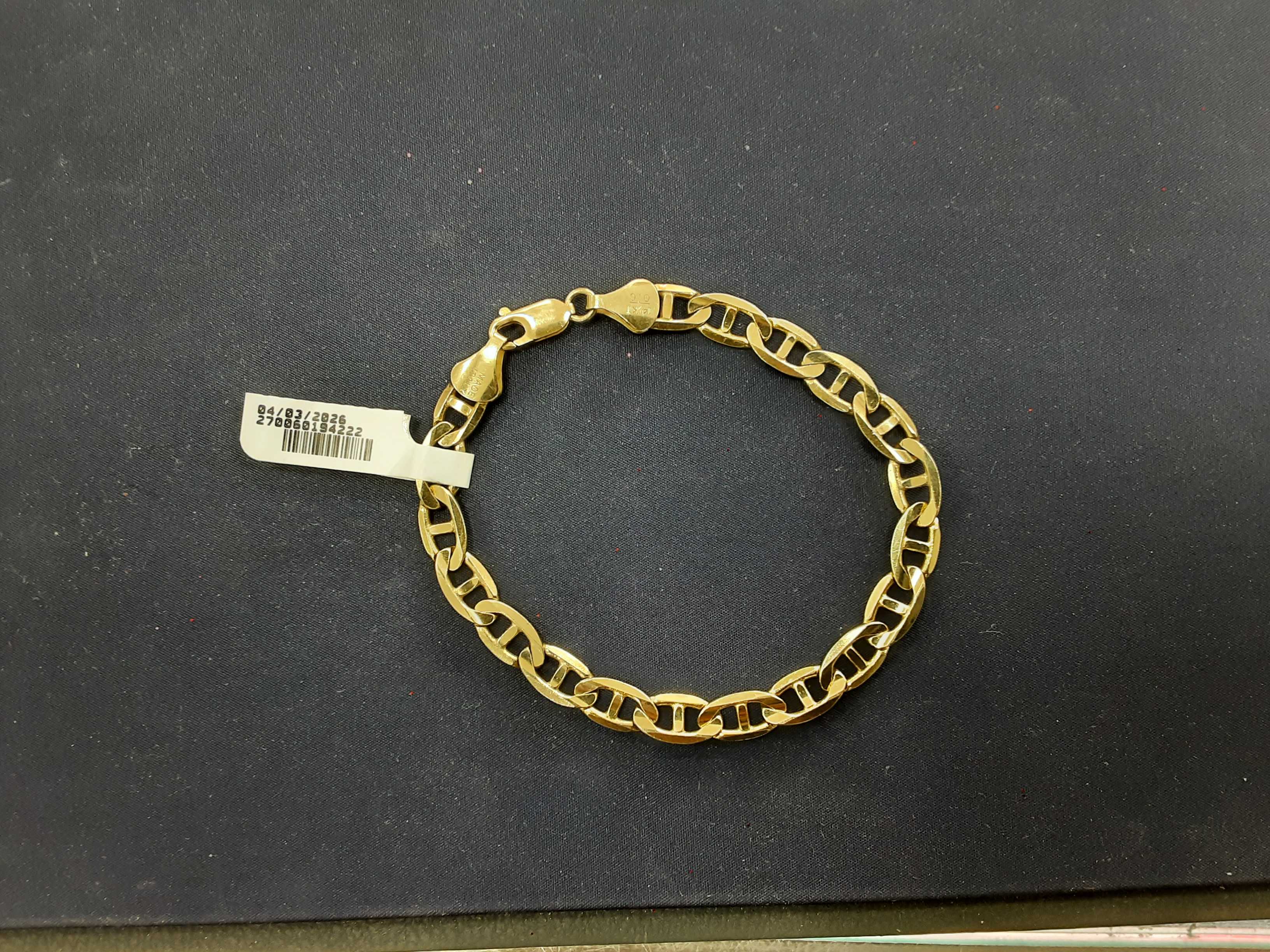 Link Bracelet - Yellow Gold 14k (.585) 16.2 grams 10 inch