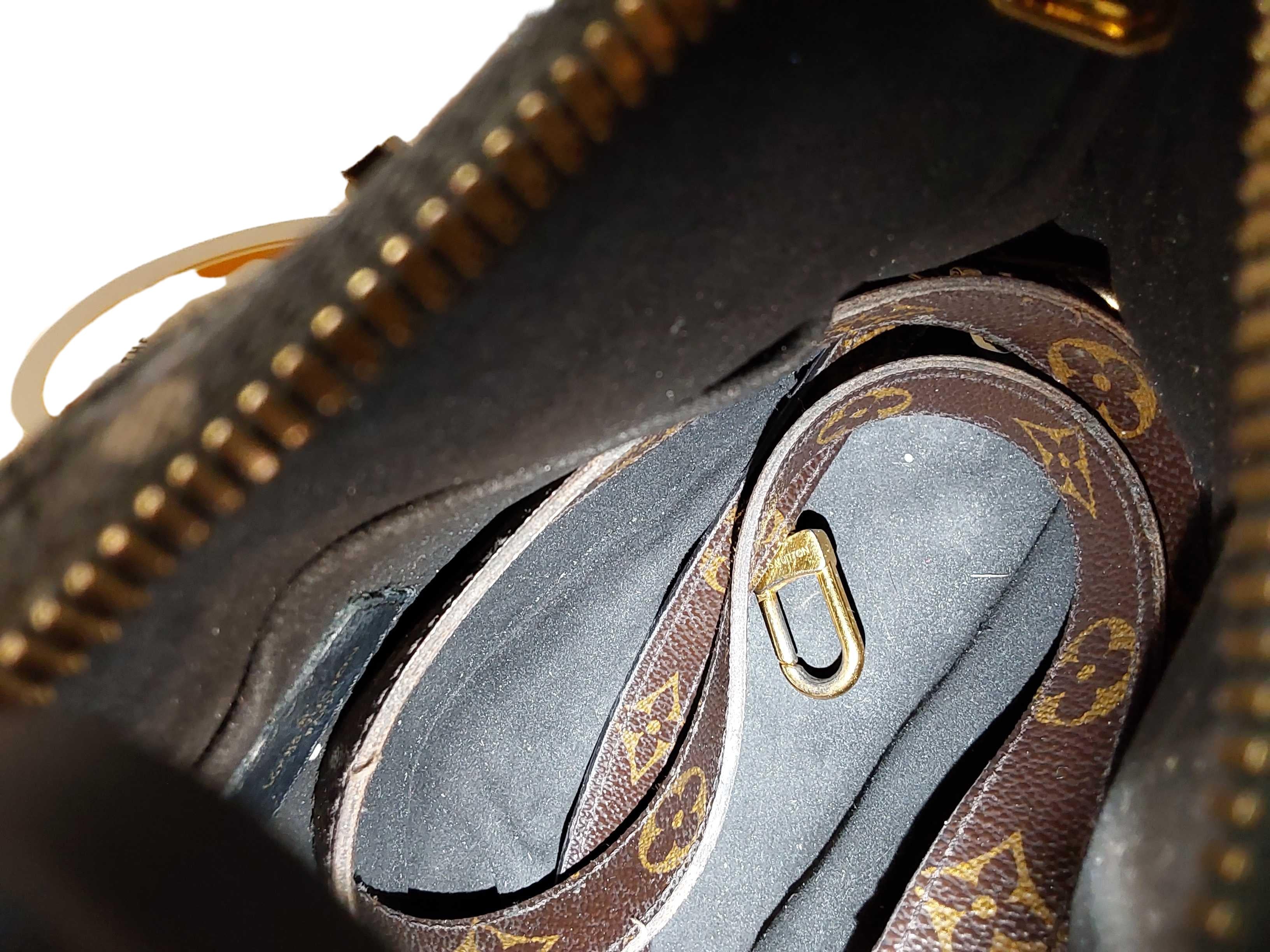 Louis Vuitton Monogram Coated Canvas Brown Purse / Handbag - Image 3
