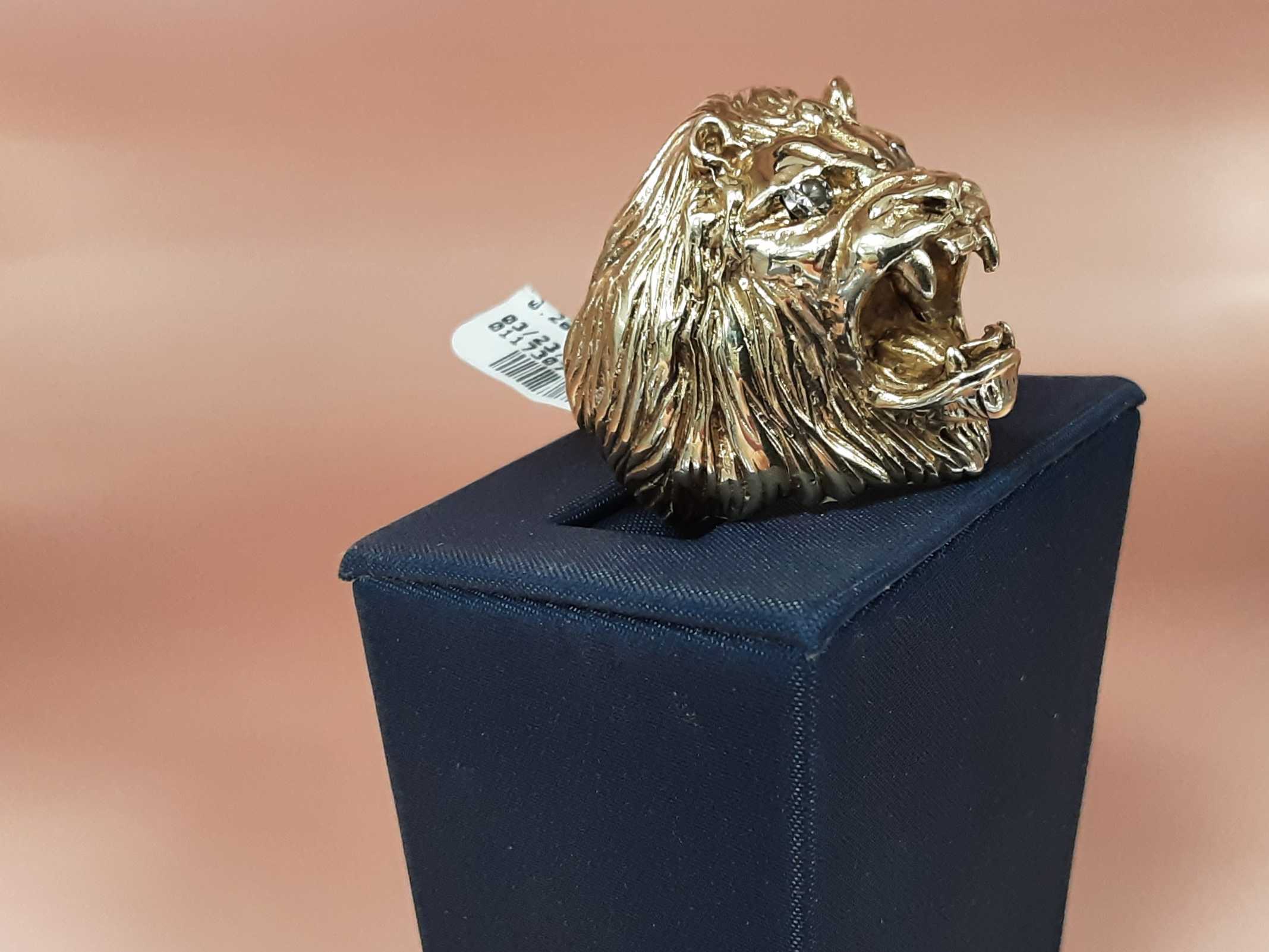 Men's Ring - Yellow Gold 14k (.585) 26 Grams Size 8 - Image 3