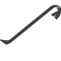 Nomf Small Crow Bar Yellow Crowbar / Pry Bar