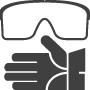 Oakley Black Shop Safety Equipment