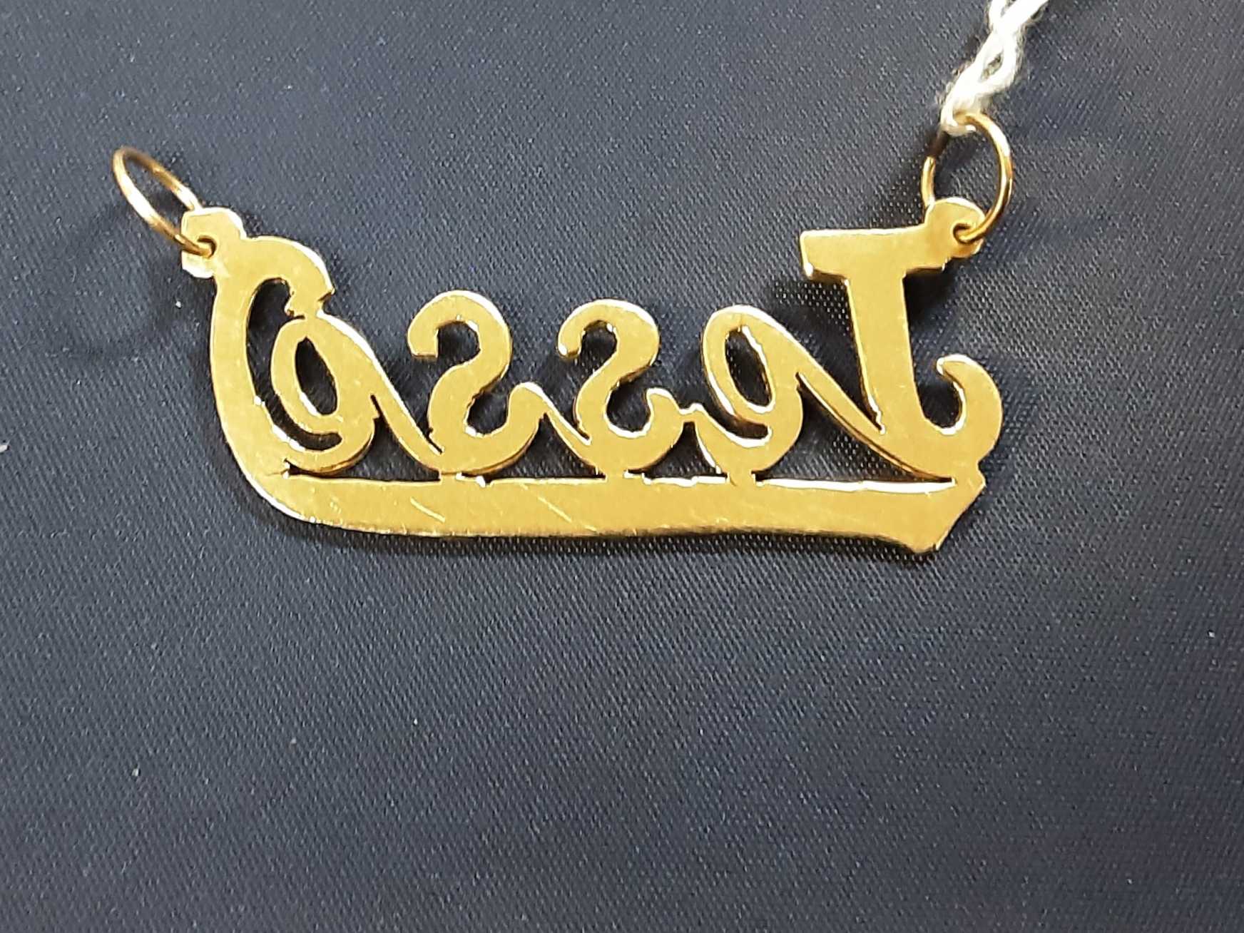 Pendant - Yellow Gold 14k (.585) 3.7 grams - Image 2