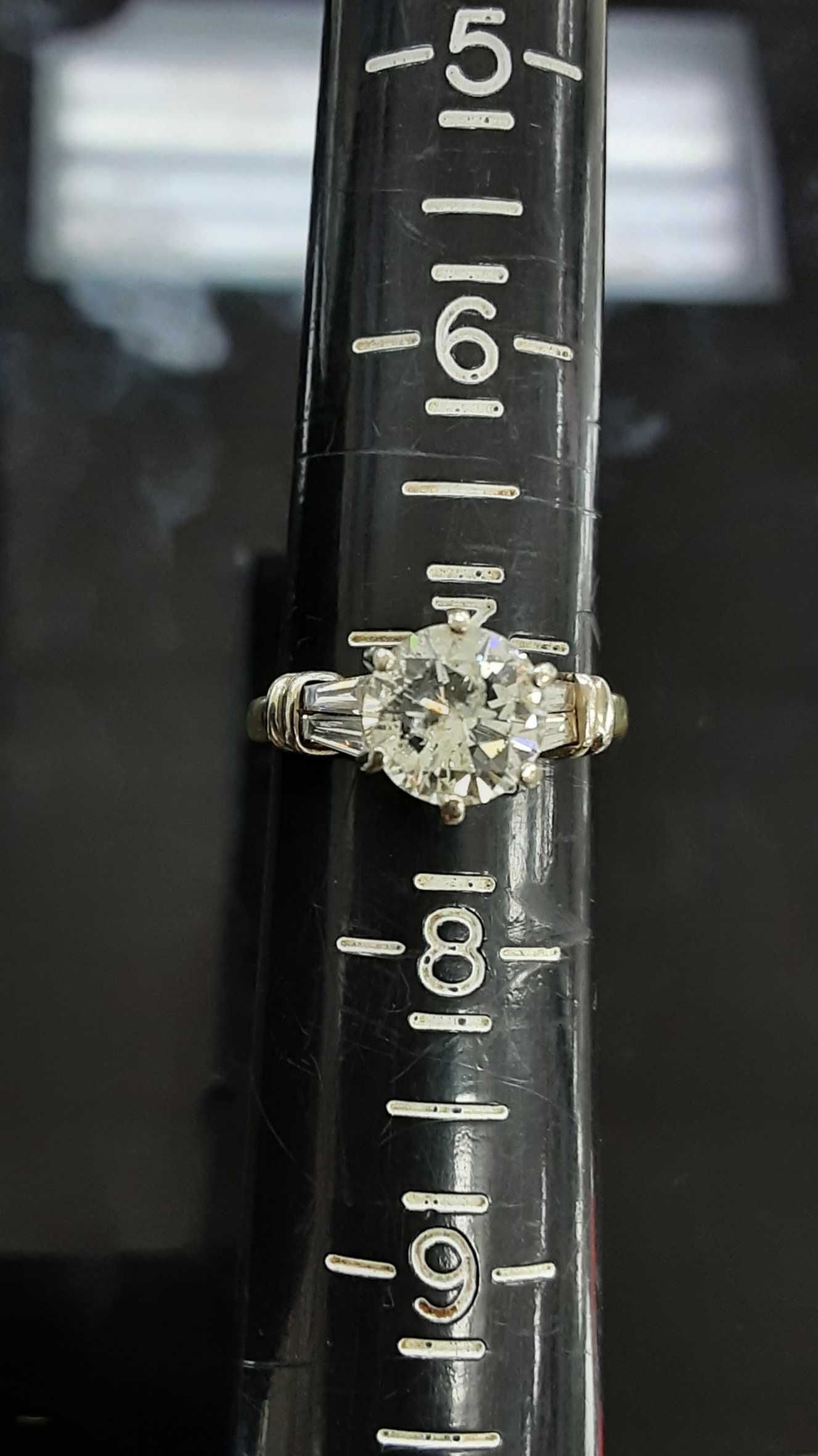 Ring - Engagement Set - Yellow Gold 14k (.585) 4.6 grams Size 7