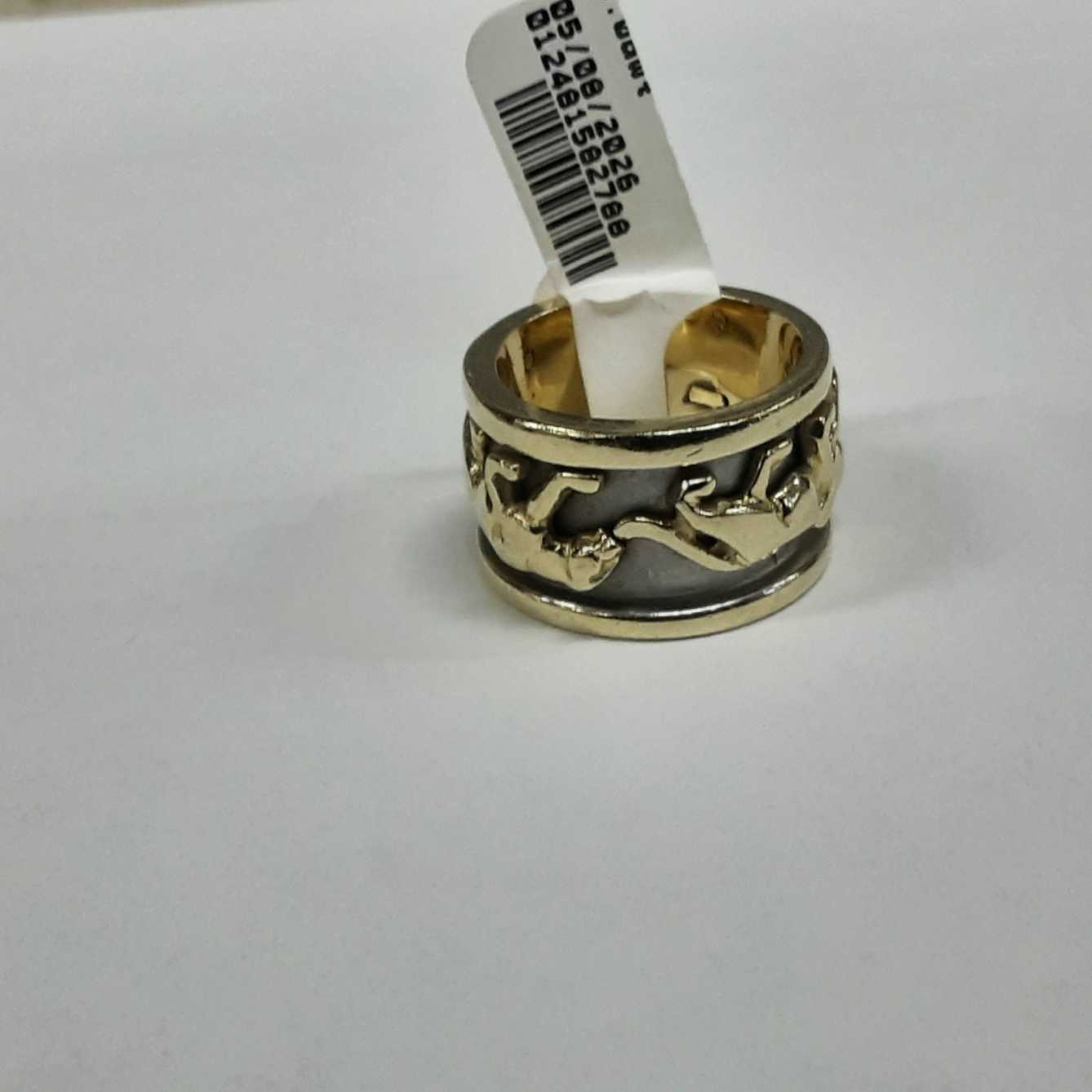 Ring - Wedding Band - Yellow Gold 14k (.585) 15.8 grams Size 7