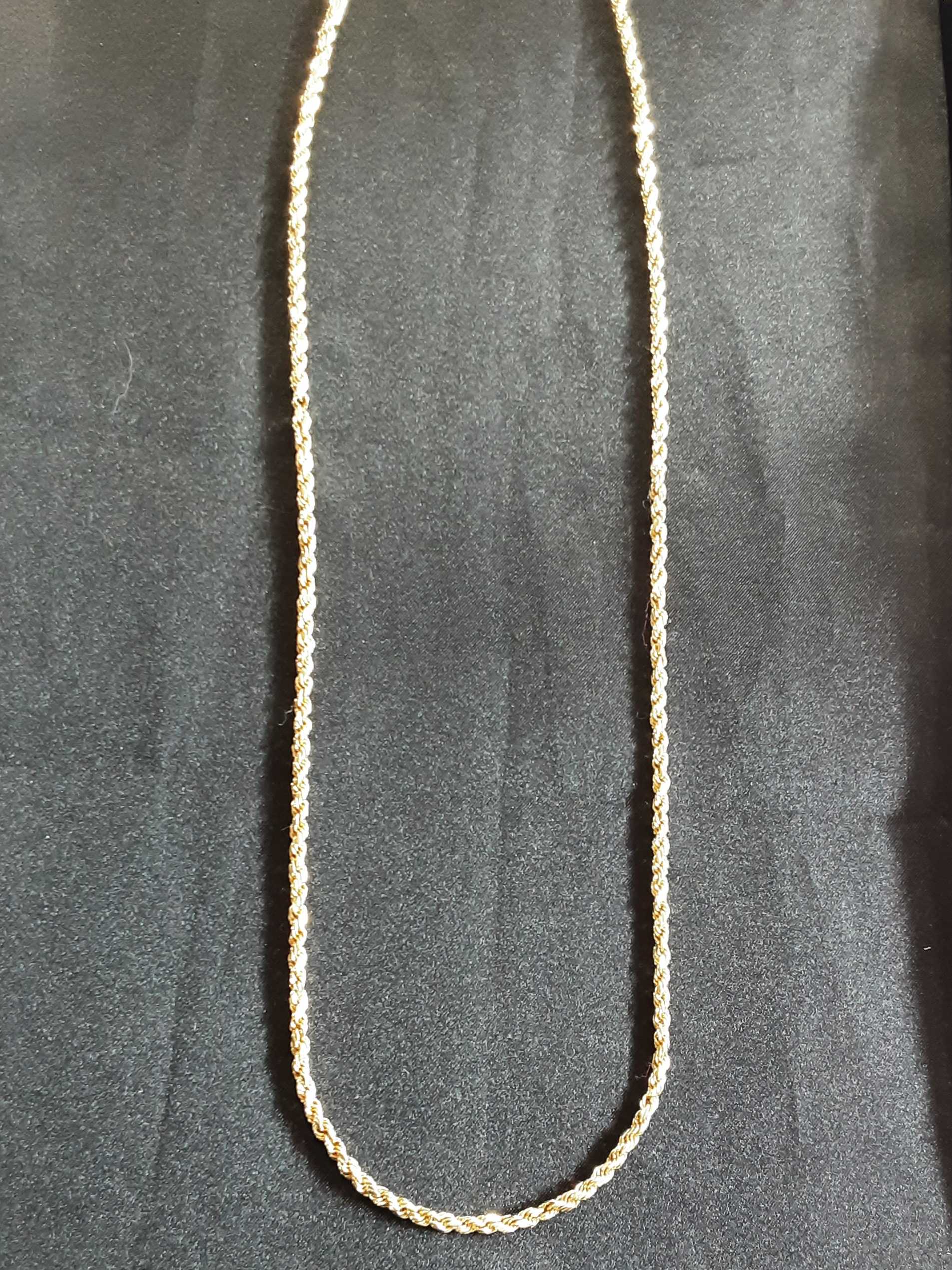 Rope Chain - Yellow Gold 10k (.417) 6.4 grams 24 inch