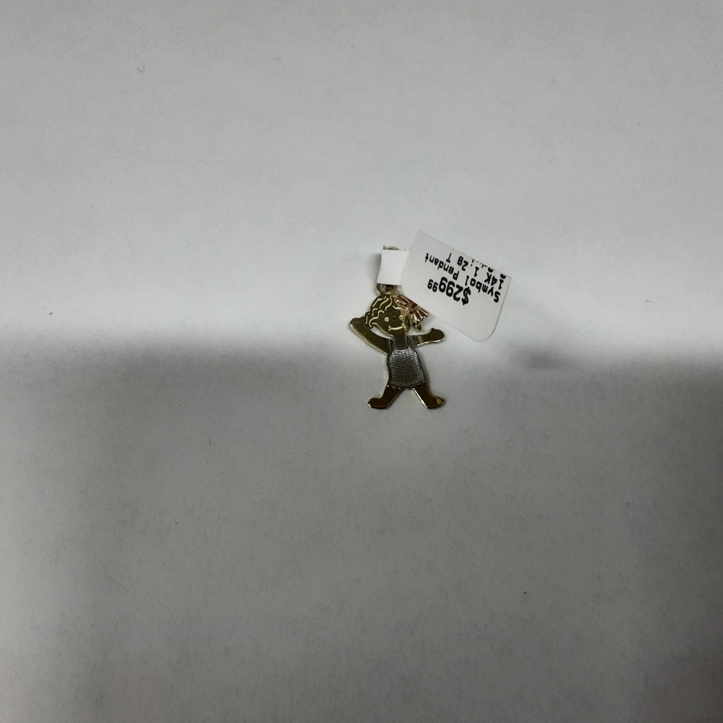 Symbol Pendant - Tricolor Gold 14k (.585) 1.2 grams