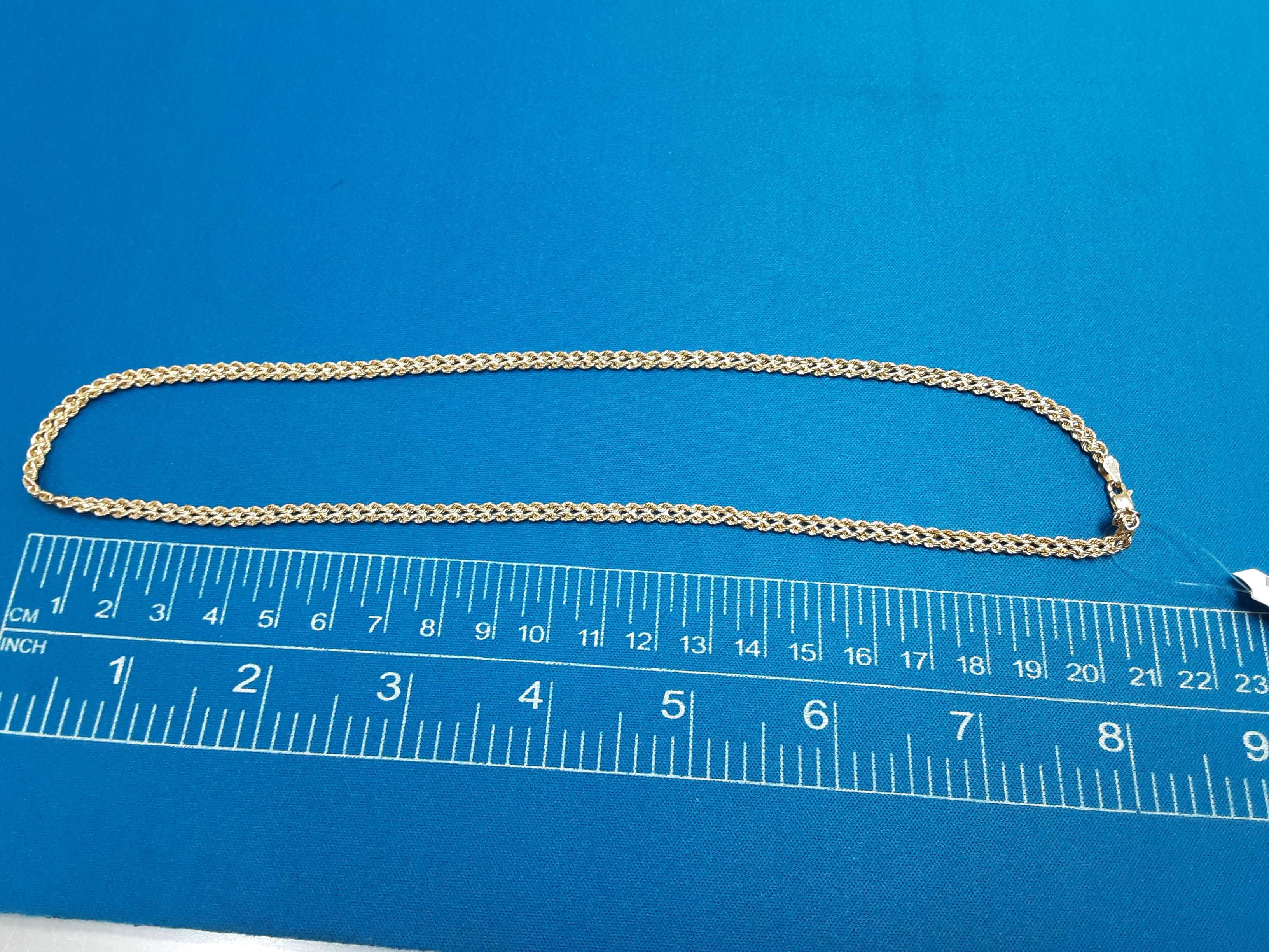 Wheat Chain - Yellow Gold 10k (.417) 3.7 grams 18 inch - Image 2