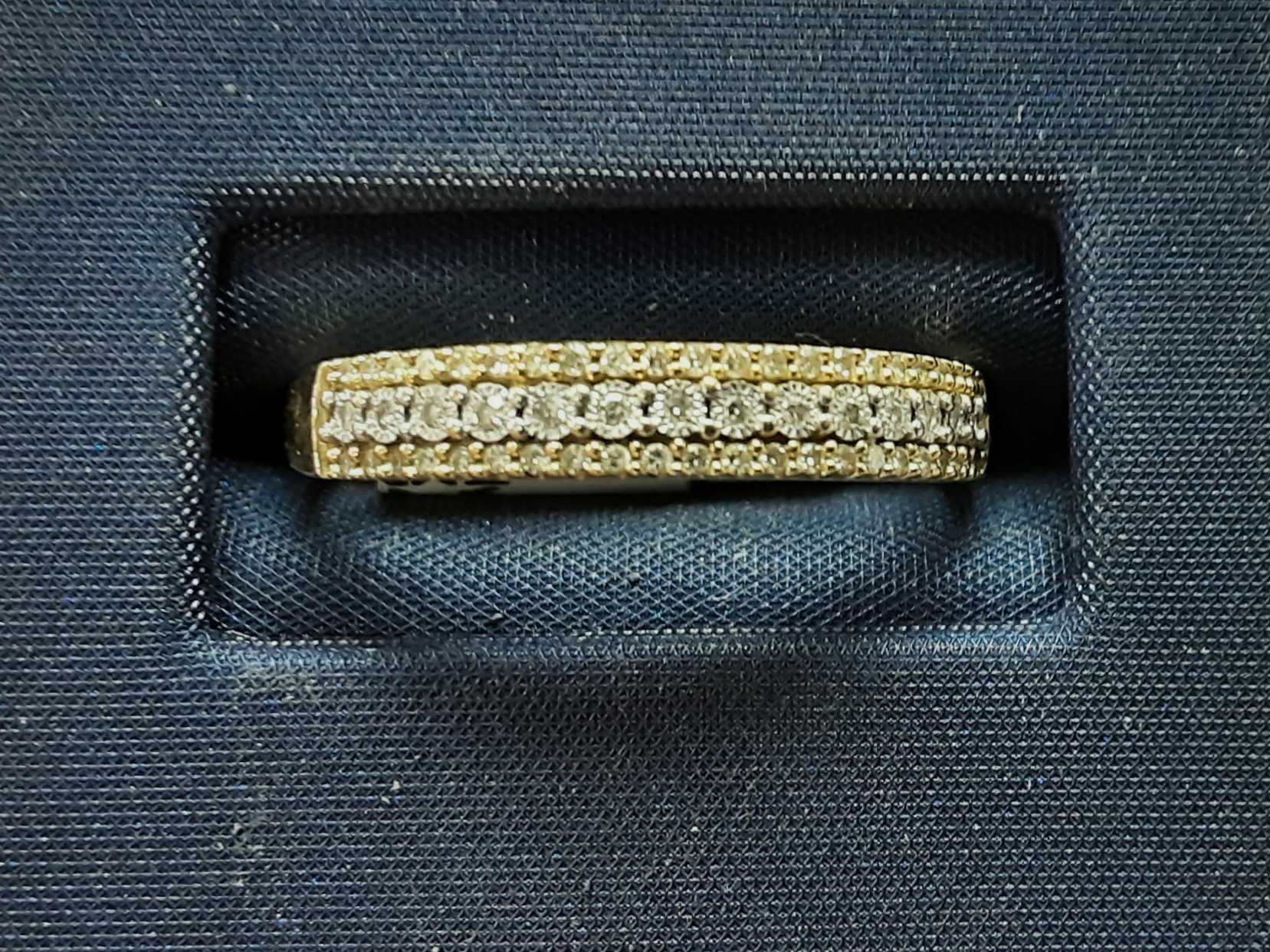 Women's Ring - Yellow Gold 10k (.417) 1.7 grams Size 20