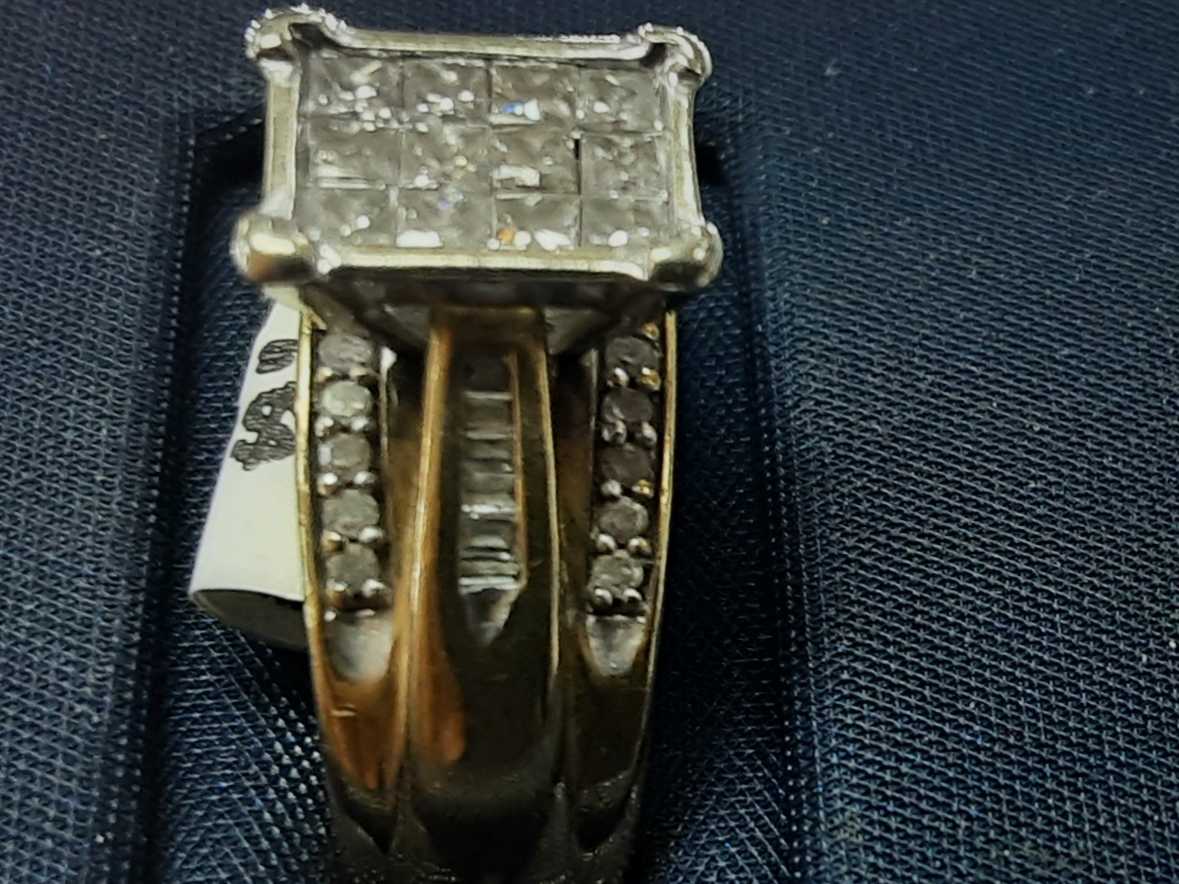 Women's Ring - Yellow Gold 10k (.417) 4.6 grams Size 20 - Image 3