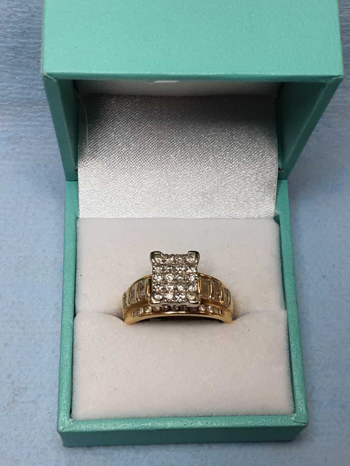 Women's Ring - Yellow Gold 10k (.417) 5.5 grams Size 8 - Image 2