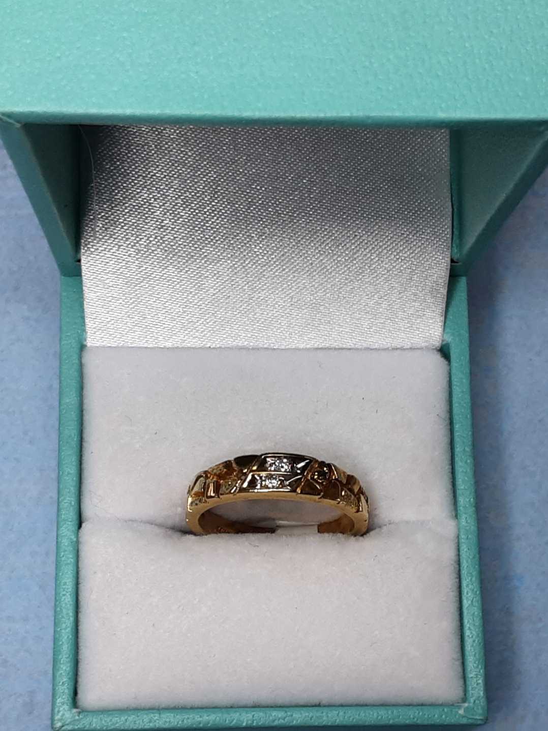 Women's Ring - Yellow Gold 14k (.585) 3.2 grams Size 6.5 - Image 3