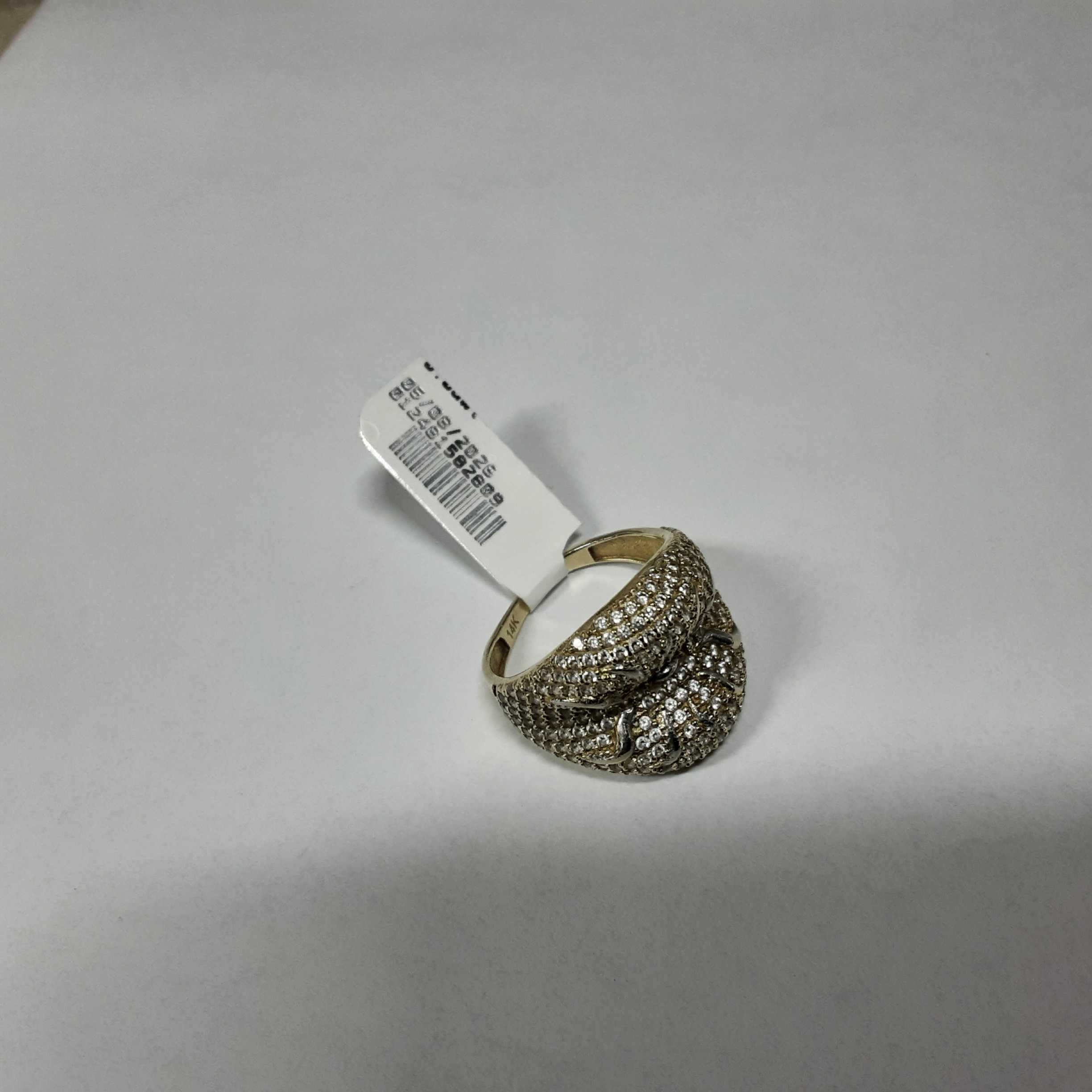 Women's Ring - Yellow Gold 14k (.585) 4.6 grams Size 7