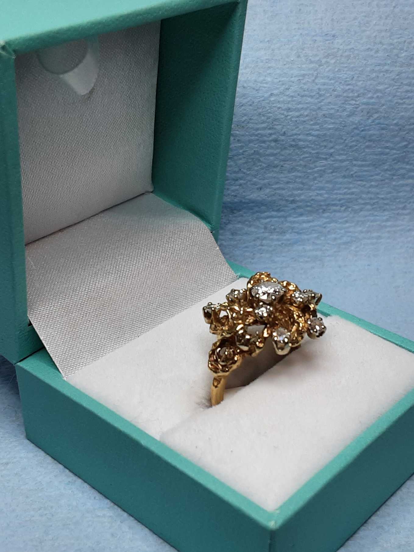 Women's Ring - Yellow Gold 14k (.585) 5.8 grams Size 8