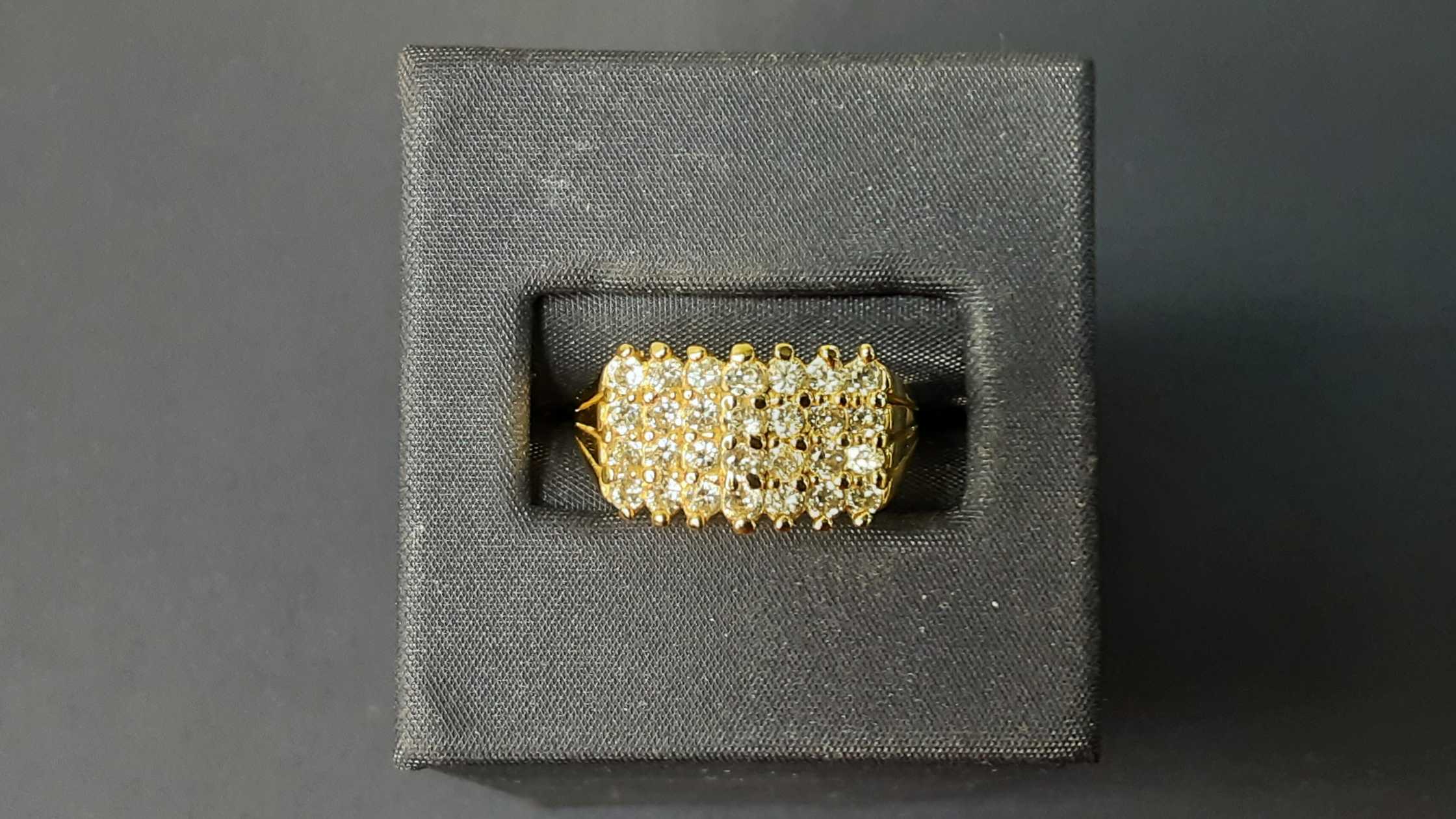 Women's Ring - Yellow Gold 14k (.585) 5 grams Size 6