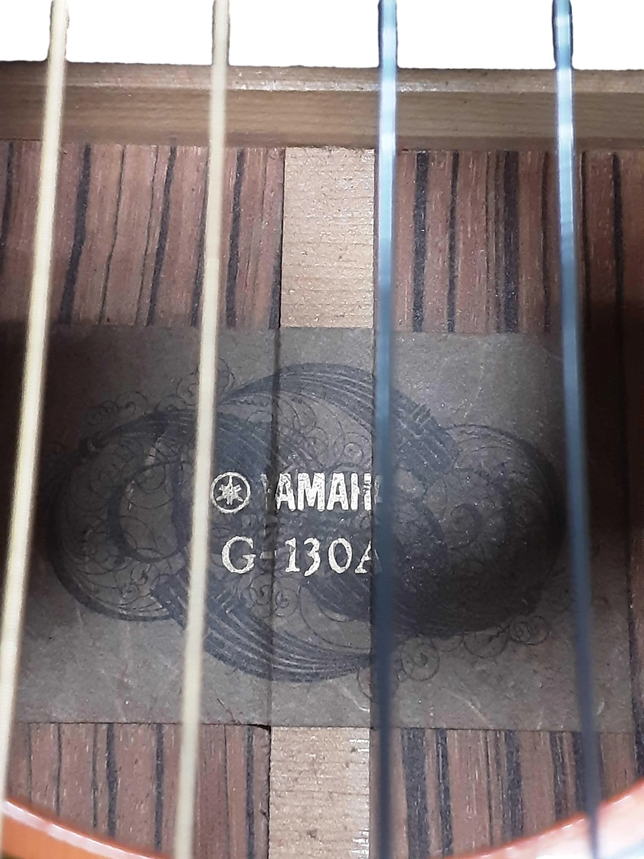 Yamaha G-130a Brown Acoustic Classic Guitar - Image 2